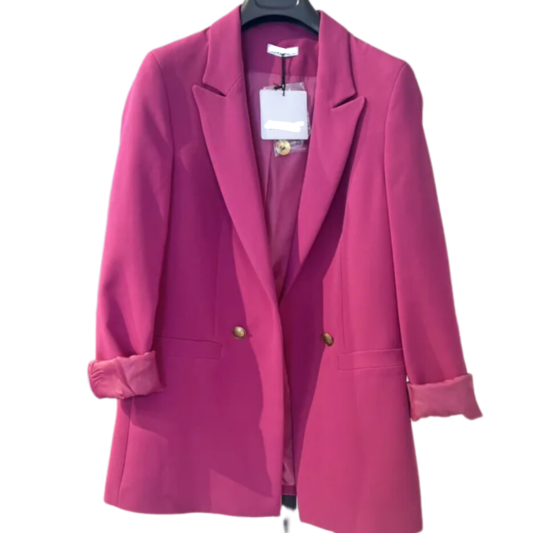 Eleganter Blazer – Zeitloser Chic für jeden Anlass - pink