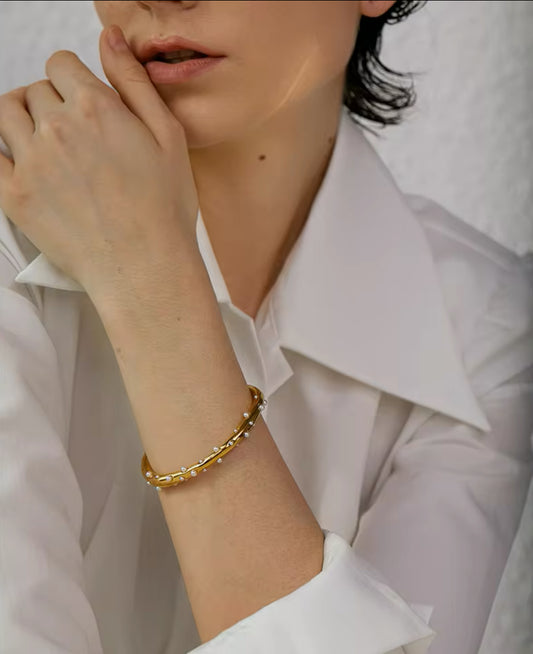 Armreif "Sea Of Pearls"