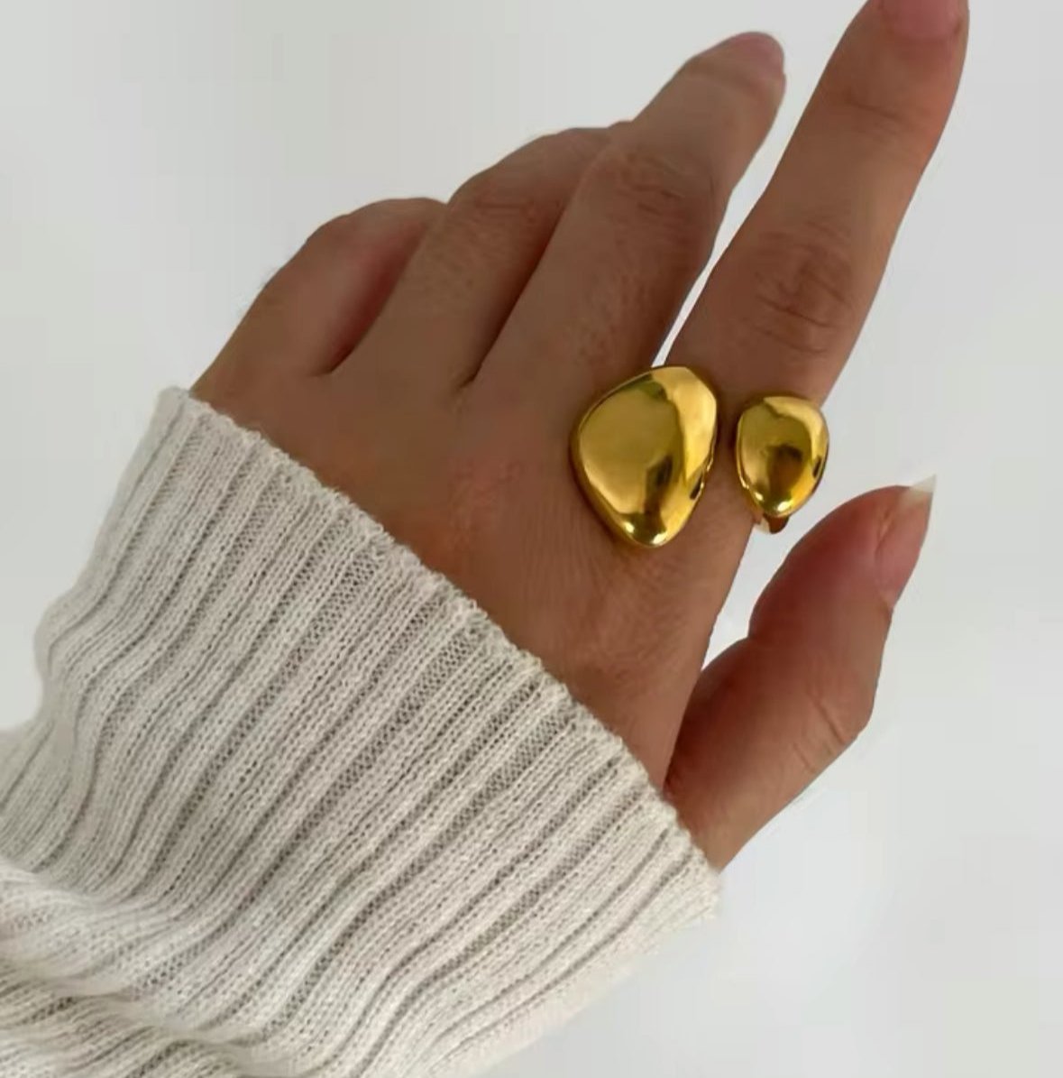 Ring "Shiny Twins"