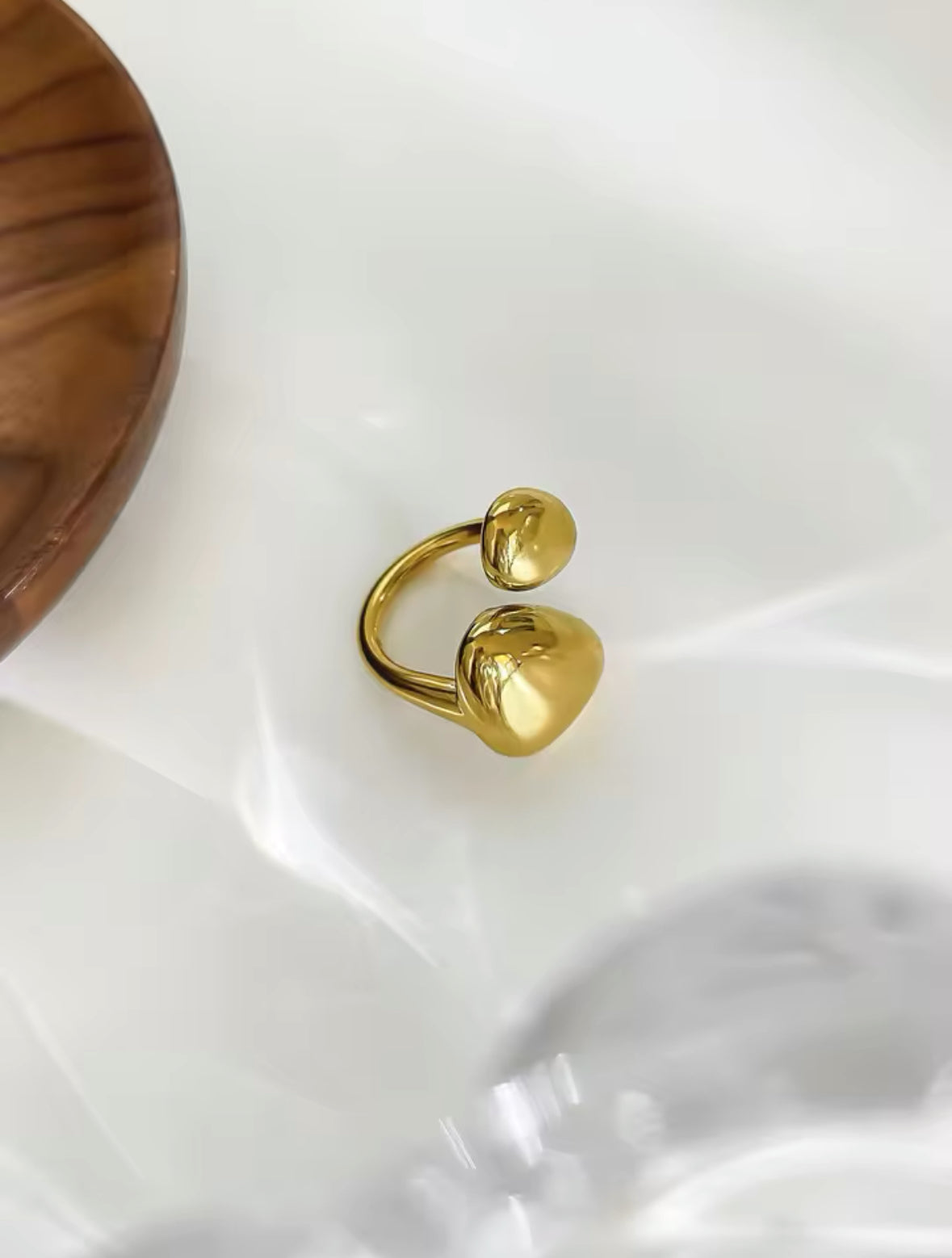 Ring "Shiny Twins"
