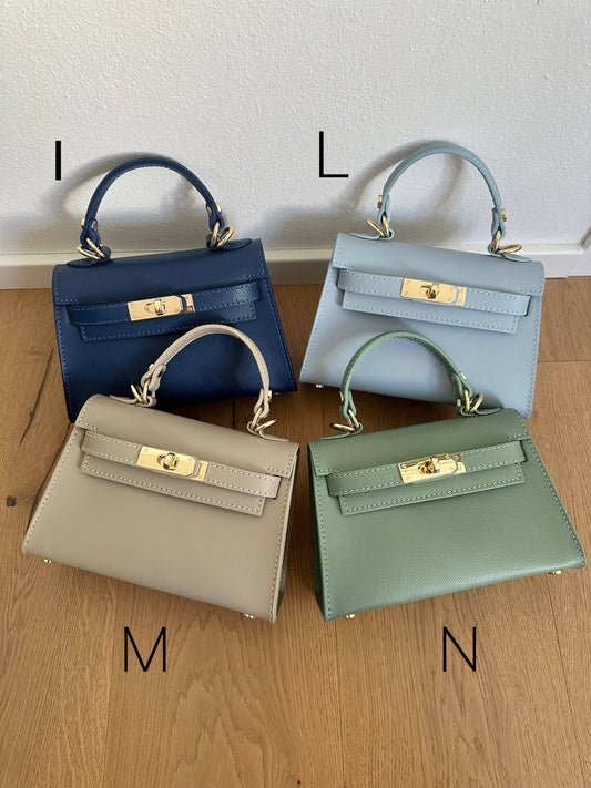 MINI K - Handtasche aus echtem Leder