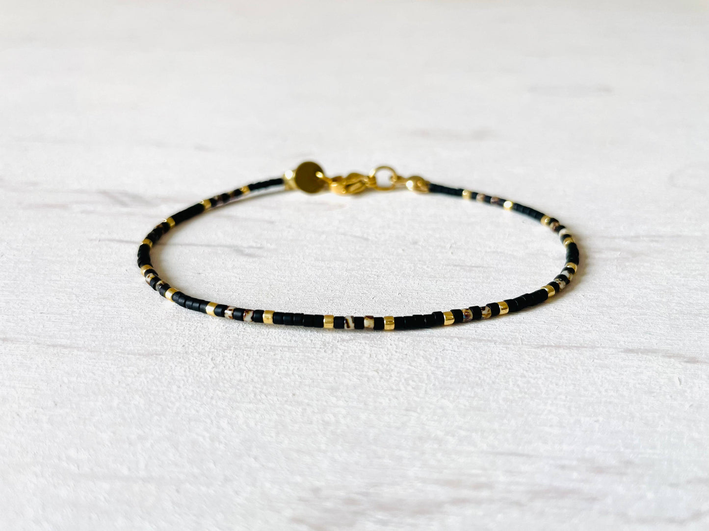 Edelstahl-Armbänder für Damen, Perlenarmbänder N007
