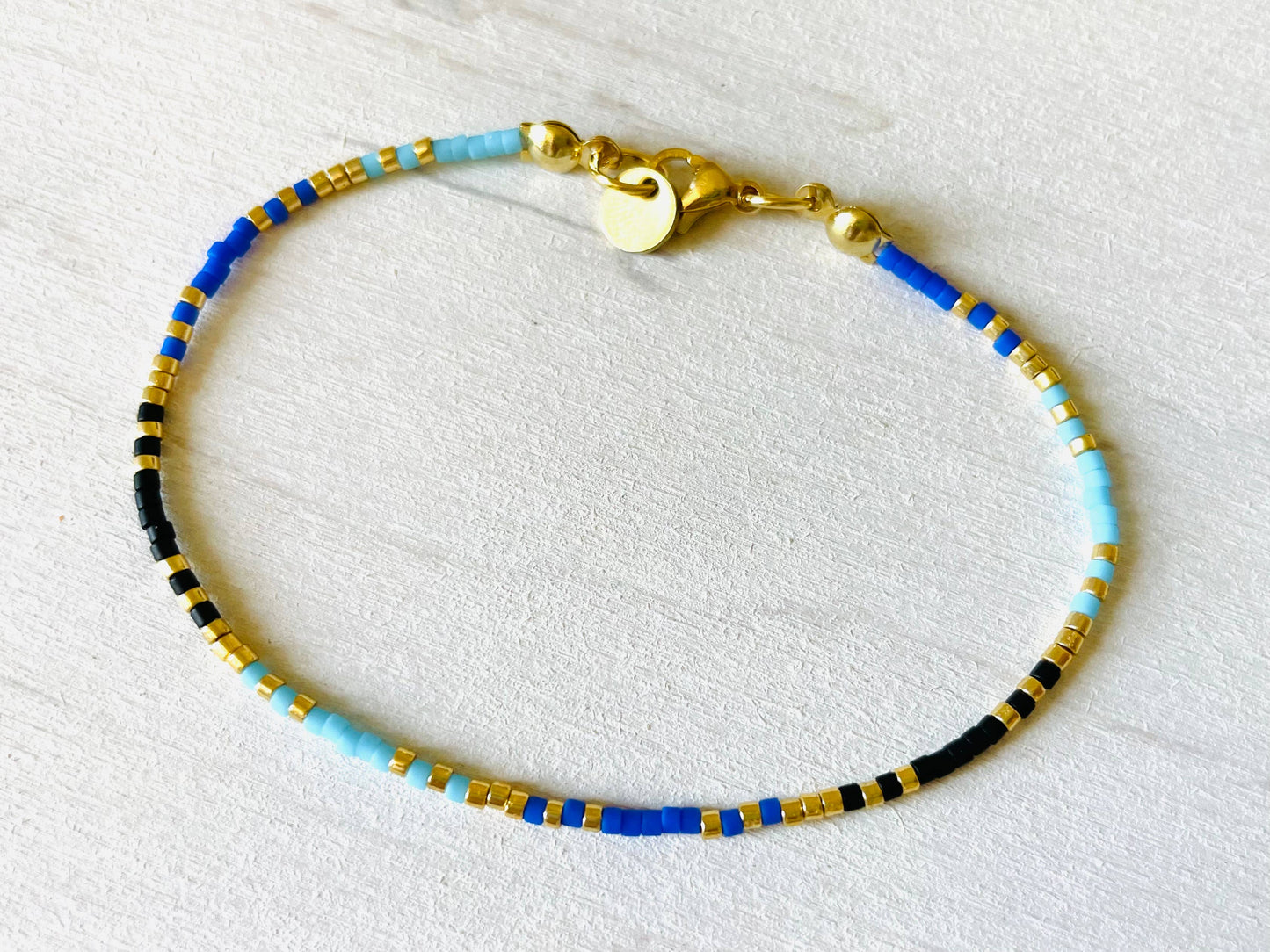 Damenarmbänder aus Edelstahl, Perlenarmband N017